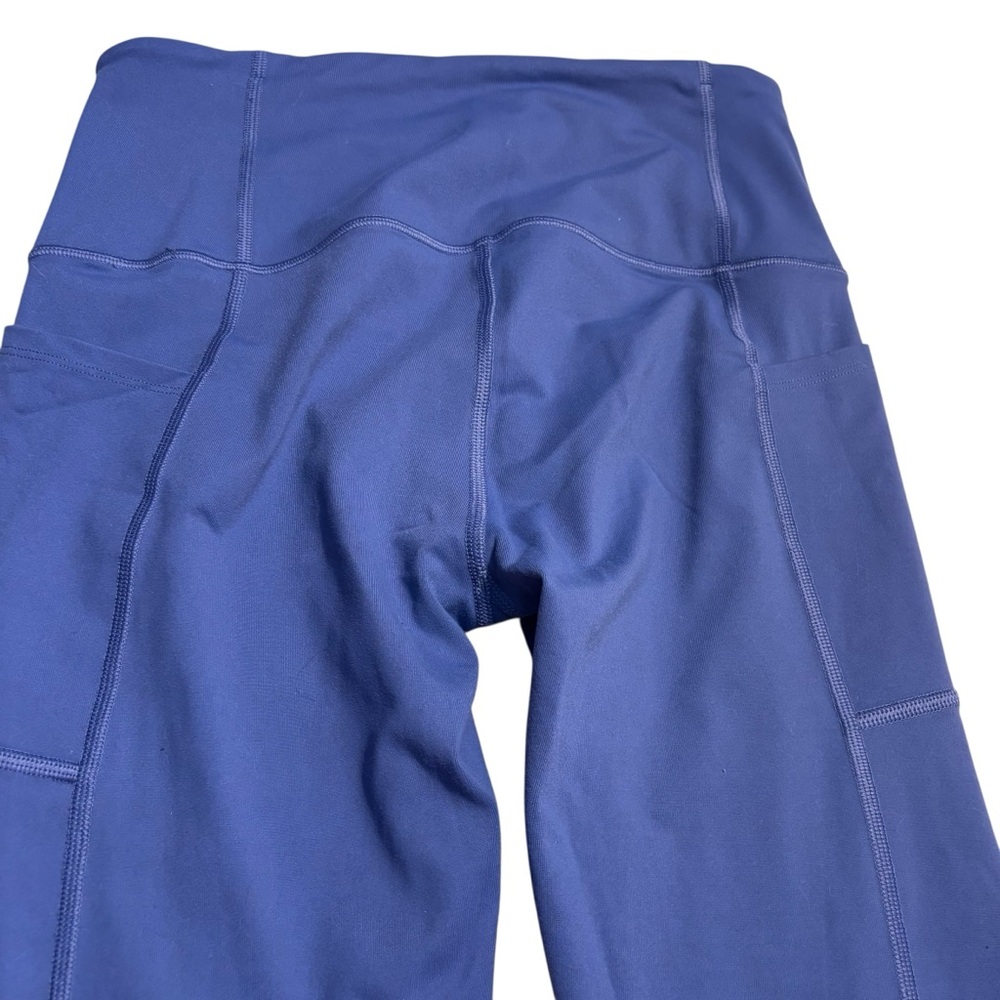 Victoria Sport Leggings Medium Periwinkle Blue Knockout Victoria's Secret 7/8 - Picture 11 of 15